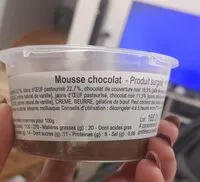 Mängden socker i Mousse au chocolat