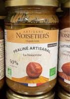 Mängden socker i La Noisettine