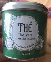 Mängden socker i Thé vert menthe Extra