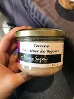 Mängden socker i Terrine Porc Noir de Bigorre