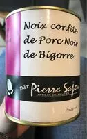 Mängden socker i Noix confite de Porc Noir