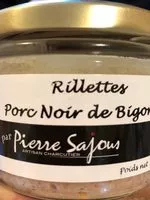 Mängden socker i Rillettes porc noir bigorre