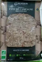 Mängden socker i Pâté de campagne Breton IGP