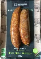 Mängden socker i Saucisses fumées bio