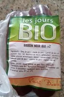 Mängden socker i Boudin Noir