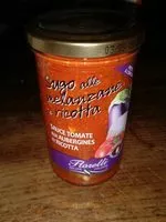 Mängden socker i Sauce tomate aux aubergines et ricotta