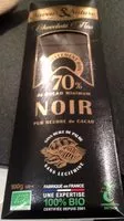 Mängden socker i CHOCOLAT NOIR 70% CACAO TABLETTE