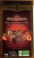Mängden socker i Pates de fruits