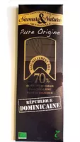Mängden socker i Pure Origine - Chocolat noir