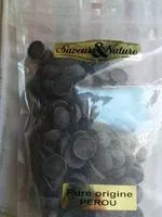 Mängden socker i Pistoles de chocolat noir 70% de cacao