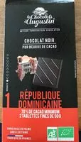 Mängden socker i Tablette Chocolat République Dominicaine