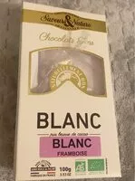 Mängden socker i Chocolat blanc framboise