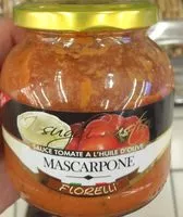 Mängden socker i Sauce Tomate à l'Huile d'Olive au Mascarpone
