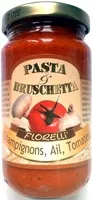 Mängden socker i Pasta & Bruschetta - Champignons, Ail, Tomates