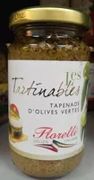 Mängden socker i Les Tartinables Tapenade d'Olives Vertes