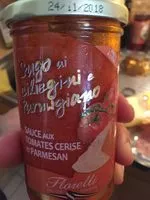 Mängden socker i Sauce aux tomates cerises et parmesan
