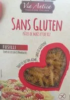 Mängden socker i Fusilli sans gluten