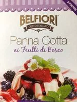 Mängden socker i Panna cotta ai frutti di bosco