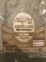 Mängden socker i Grissini au Sésame