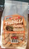 Mängden socker i Taralli Classic avec Huile d'Olive Vierge Extra