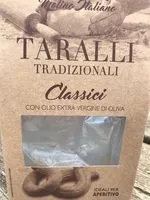 Mängden socker i Taralli tradizionali