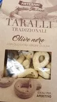 Mängden socker i Taralli olives noire