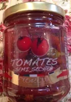 Mängden socker i Tomates Semi-Séchées