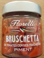 Mängden socker i Bruschetta de tomates cerises fraîches au piment