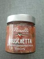 Mängden socker i Bruschetta de tomate cerise thon