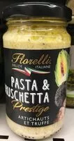 Mängden socker i Pasta & bruschetta Prestige - Sauce à base d'artichauts et de truffe d'été