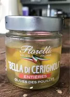 Mängden socker i Olives des pouilles