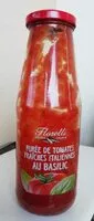 Mängden socker i Purée de tomates fraîches Italiennes au basilic