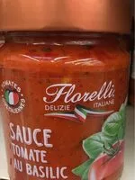 Mängden socker i Sauce tomate au basilic