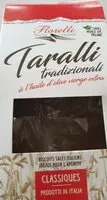 Mängden socker i Taralli