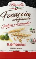 Mängden socker i Focaccia Artigianale traditionnelle