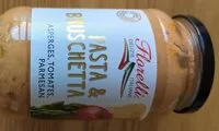 Mängden socker i Sauce à base de tomates, d'asperges et de parmesan