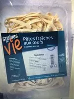 Mängden socker i Pâtes fraîches aux oeufs