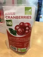 Mängden socker i Exopharm Baies De Cranberries Bio - 100 g
