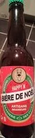 Mängden socker i Happy'N Bière de Noël