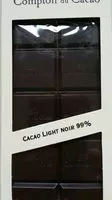 Mängden socker i Cacao Light Noir 99%