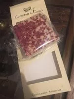 Mängden socker i Chocolat blanc éclats framboises