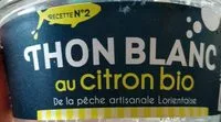 Mängden socker i Thon blanc au citron bio