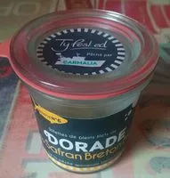 Mängden socker i Dorade au Safran Breton Bio