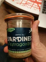 Mängden socker i Rillettes de Sardines a l'Estragon Bio