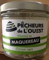 Mängden socker i Rillettes de maquereau citron vert