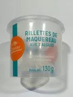 Mängden socker i Rillettes de maquereau aux 3 algues