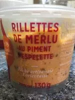 Mängden socker i Rillettes de merlu