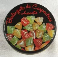 Mängden socker i Berlingots de Carpentras Assortis