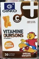 Mängden socker i Vitamines Oursons goût Orange