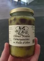 Mängden socker i Olives Noires Dénoyautées en huile d'olive